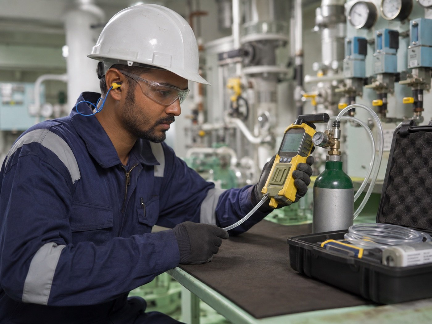 Calibration of Gas Detection (Portable & Fixed)